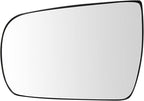 TRQ Driver Side Mirror Glass Heated Snap On Compatible with 2011-2015 Kia Sorento KI1324102