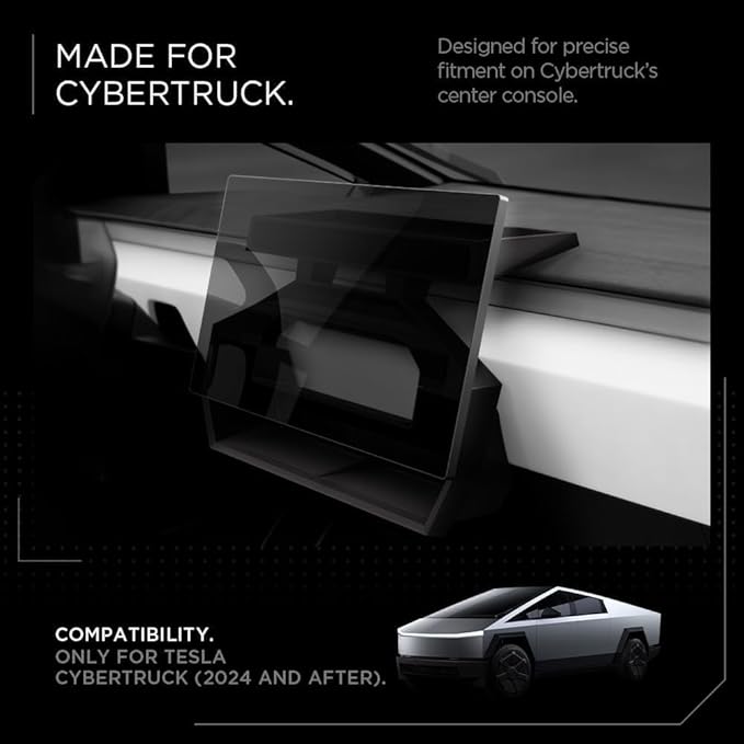 Spigen Under Screen Storage Organizer Designed for Tesla Cybertruck 2026/2025/2024/2023