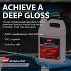 Malco Paint Rejuvenator - One Step Automotive Paint Restoration/Clear Coat Scratch and Swirl Remover/Re-Shine Old, Aged Paint to Look New / 1 Gallon (111701)