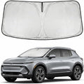 Windshield Sun Shade for Chevy Equinox EV 2025-2026 Sunshade Front Window Shade Custom Fit Equinox EV Accessories Sun Visor Foldable Shade Blocks UV Rays Accessories