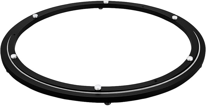 TamBee 24 Inch Lazy Susan Hardware Mute Turntable Bearing 600 lbs Load Capacity Heavy Duty Lazy Susan Parts Kit Rotating Ring