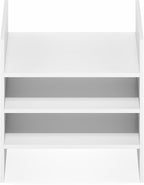 Furinno Cubicle Cube Insert, 3-Shelf Cube Organizer, 3-Tier Shelf Accessory, Fits into Furinno Triple Thick Cubes, IKEA Kalla