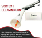 HI-TECH Vortex II Air Cleaning Gun – Pro Auto Detailing Tool for Deep Cleaning Interiors & Exteriors – Uses Air Compressor – 