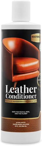MASTERGUARD Leather Conditioner – Water-Based, Non-Toxic Formula for Furniture, Car Seats, Boots, Jackets & Purses – Conditio