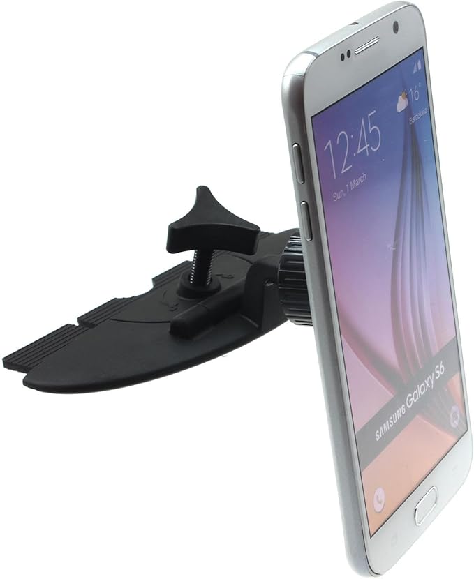 Car Mount CD Slot Magnetic Compatible with AT&T Vista/Calypso 2, Holder Swivel Dock Strong Grip CD Player Slot