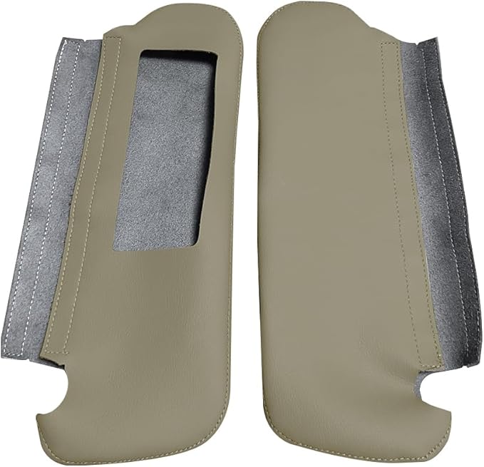 Driver Passenger Sun Visor Replacement Cover for Toyota 4Runner Tan 1996 1997 1998 1999 2000 2001 2002