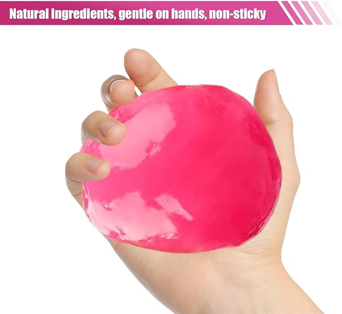 Craedli 2PCS Car Cleaning Gel, Reusable Air Vent Cleaning Putty, Car Interior Cleaner Slime Auto Detailing Tool for Cup Holde