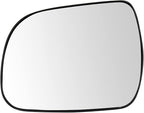 TRQ Driver Side Mirror Glass Non Heated For Factory Equipped Mirrors Only Compatible with 2005-2011 Toyota Tacoma