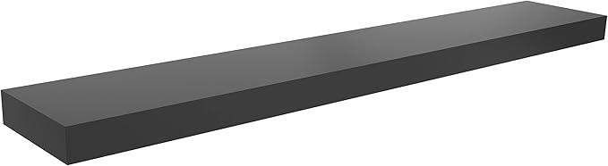 Ballucci Floating Shelf, 36" Wood Wall Shelf with Invisible Brackets for Bathroom, Living Room, Bedroom, Kitchen, Nursery, 6"