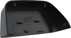 Black Paintable Tow Mirror Cover Cap | For 2017-2024 F250 F350 F450 F550 Super Duty Side by Side Accessories | RH Right Passenger Side Exterior Plastic Rearview Top Half Door Mirror