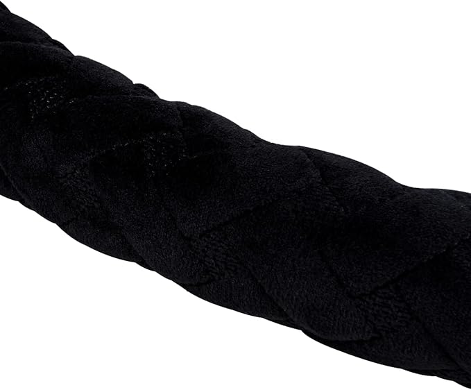 Flying Banner car Steering Wheel Cover Soft Velvet Warm Universal Size 15 inches SUV Truck Anti Slip Odorless Summer Winter (