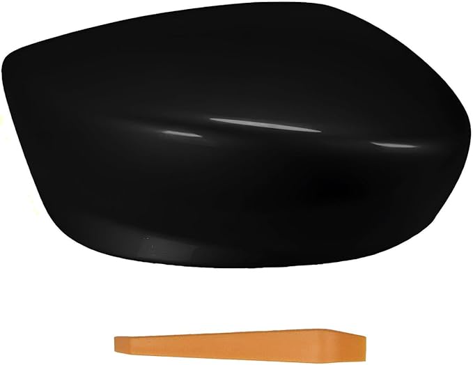 Driver Left Side Mirror Cover Cap Compatible with Honda Accord 2008-2012 Glossy Black