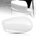 White Passenger Side Mirror Cover Rear View Mirror Cap Compatible with 8th Gen Accord Sedan 2008 2009 2010 2011 2012