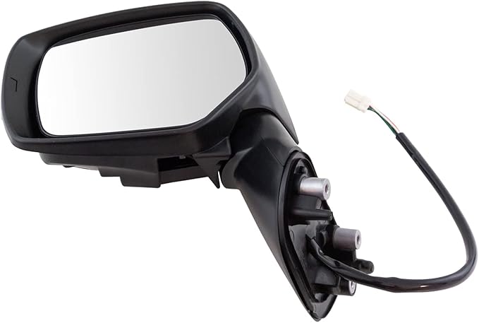 TRQ Driver & Passenger Side Power Heated Mirror Set Paint to Match with Turn Signal Compatible with 2013-2014 Subaru XV Cross