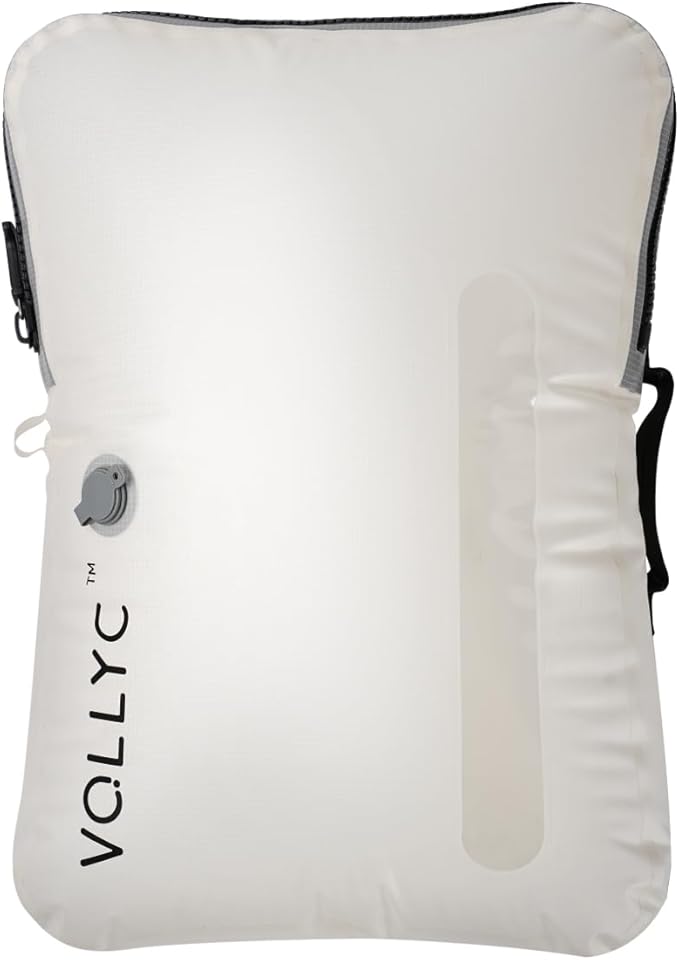25L Waterproof Travel Vacuum Bags, Tear-Resistant Design,Lightweight Compression Storage, Durable Vacuum Seal Bags for Clothi