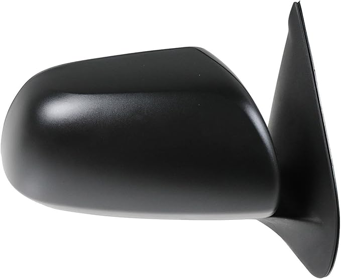 TRQ 2 Piece Driver and Passenger Side Mirror Assembly Set Manual Adjustment Non-Heated No Memory Textured Compatible with 201