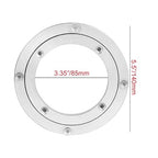 Aluminium Alloy Turntable Bearing, Heavy Duty Swivel Turntable Lazy Susan Rotating Bearing Turntable Round Dining Table Smoot