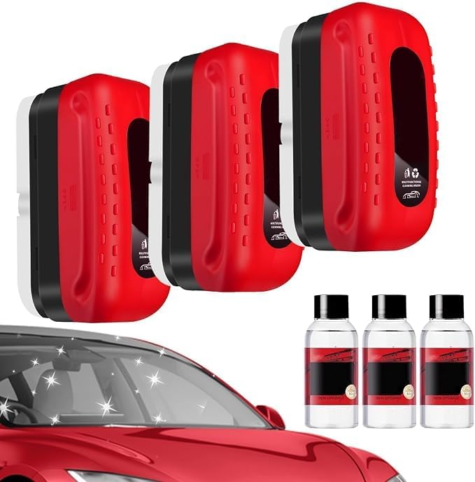 Car Glass Oil Film Cleaner,New Hydrophobic Glass Coating for Windshield Improves Clarity and Visibility,Universal Car Glass O