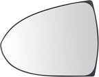 TRQ Heated Driver Side Mirror Glass with Backing Plate Fits 2011-2016 Kia Sportage KI1324113