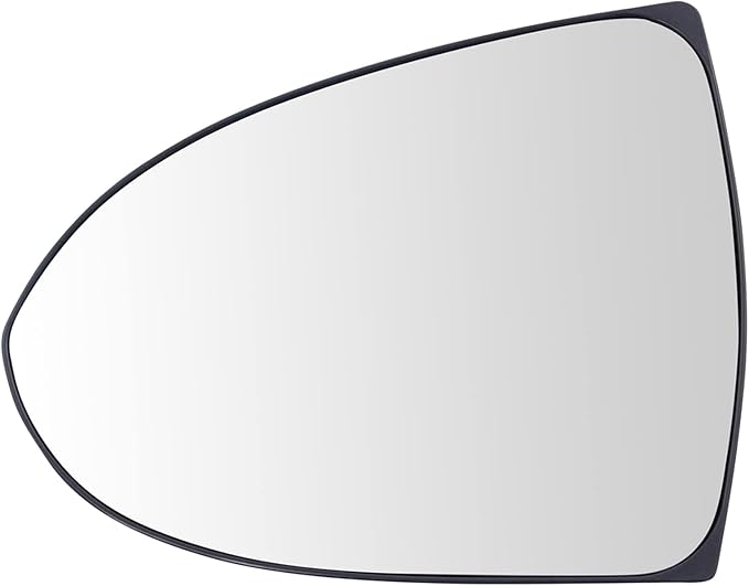 TRQ Heated Driver Side Mirror Glass with Backing Plate Fits 2011-2016 Kia Sportage KI1324113