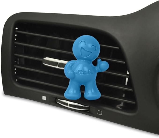 Little Joe 96413-6PK Blue Raspberry Slushy Scent Car Air Freshener Vent Clip, Fights Odors for up to 45 Days, Long-Lasting Fr