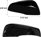 Moonlinks Compatible with Toyota RAV4 2019 2020 2021 2022 2023 2024 Right Side Mirror Cover Replacement, Glossy Black Right Passenger Side Door Rearview Mirror CapTrim for RAV4 RH