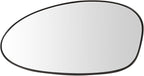 TRQ Driver Side Mirror Glass Heated For Factory Equipped Mirrors Only Compatible with 99 BMW M3 Coupe 01-06 M3 Coupe 06 325xi