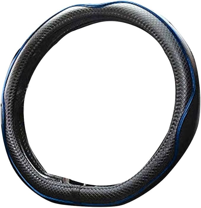 Mayco Bell Flat Bottom Steering Wheel Cover Anti-Slip,Safety,Soft,Breathable,Durable,Full Surround,Comfortable Grip Microfibe