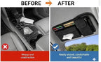 Multifunctional Car Visor Organizer (Suede leather - Black)