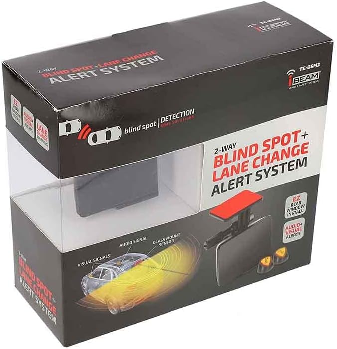 iBeam TE-BSM2 Rear 2-Way Blind Spot Detection Kit