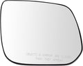 TRQ Passenger Side Mirror Glass Heated Compatible with 2015-2021 Chevrolet Colorado GMC Canyon GM1325176