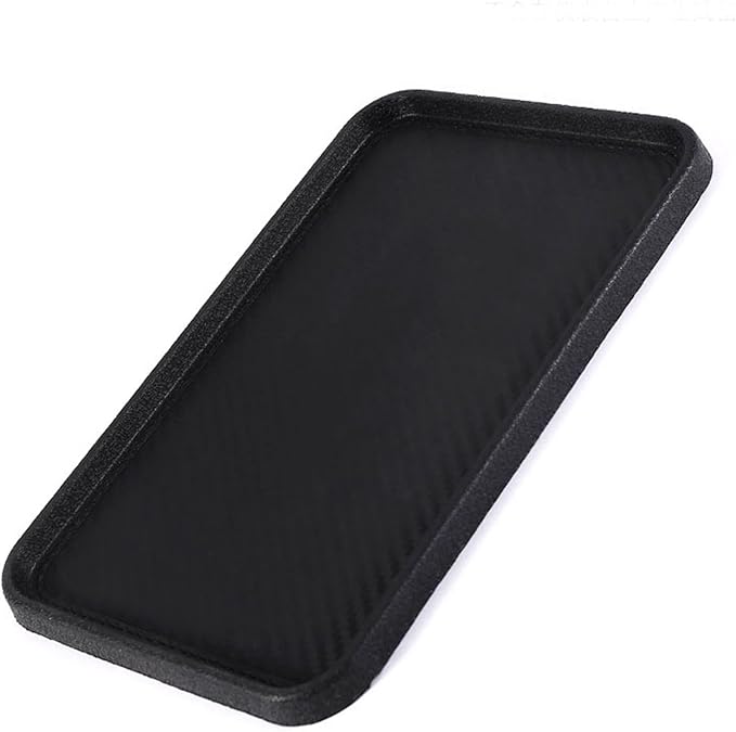 Acouto Dashboard Anti Slip Mat, Silicone Car Dash Cell Phone Holder pad Tray, Anti Skid for Keys Change