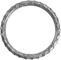 Wood Grain Steering Wheel Cover - Comfortable Grip, Artistic Design, Easy to Install, Universal Fit for Cars, Trucks, Vans & SUVs (White)