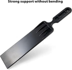 NEWISHTOOL Long Reach Auto Bulldozer Squeegee, Mini Paddle Scrubber for Window Tint Film Installing and Vehicle Windshield/Rear Window Glass Cleaning, 1 PC Bulldozer Tint Tool and 3 PCS Scrub Pads