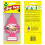 LITTLE TREES Car Air Freshener | Hanging Tree Provides Long Lasting Scent for Auto and Home | 24 Air Fresheners |Morning Fres