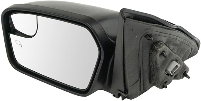 Side Mirror 2pcs Left & Right Paint to Match Power Operate Exterior Door Rear View Spotter Glass Heat Puddle Lamp Blind Spot 