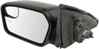 Side Mirror 2pcs Left & Right Paint to Match Power Operate Exterior Door Rear View Spotter Glass Heat Puddle Lamp Blind Spot 