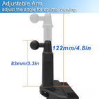 Adjustable 360 Car CD Slot Mount Tablet Holder for iPad & Cell Phone