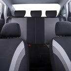 CAR PASS Line Rider Sporty Cloth 11PCS Universal Fit Car Seat Cover -100% Breathable with 5mm Composite Sponge Inside,Airbag 