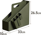 Tenma A4 File Box for Carrying Documents and Small Items Together, Fits File Box, Can Be Placed Vertically or Horizontally, I