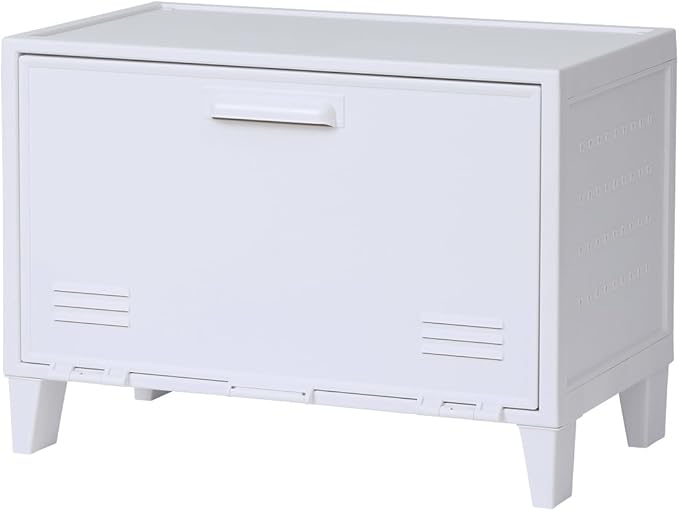 Tenma Storage Box with Wide Doors That Can Be Assembled, Fits Peg Cabinet, Wide, Retro Cute, Storage Case, Pegboard, Vintage 