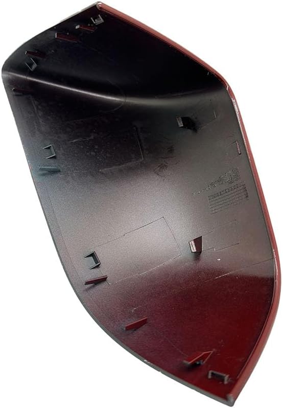 Compatible with Tesla Model 3 Side Mirror Cover Replacement 2017 2018 2019 2020 2021 2022 2023 2024 2025,Right Side Rearview Mirror Cover Cap for Model 3 Accessories(red)