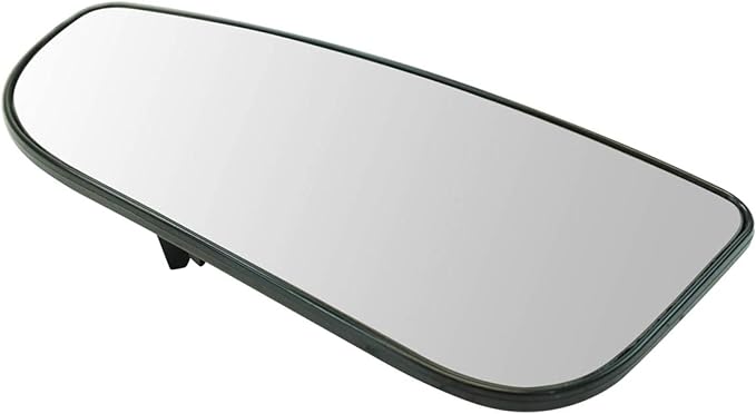 TRQ Driver Side Mirror Glass Heated with Spotter Glass Compatible with 2011-2022 Ram 1500 2011-2018 Ram 2500 3500 4500 5500 2