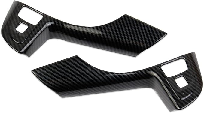Korlot Carbon Fiber Style Interior Steering Wheel Cover Trim Accessories for Pontiac G8