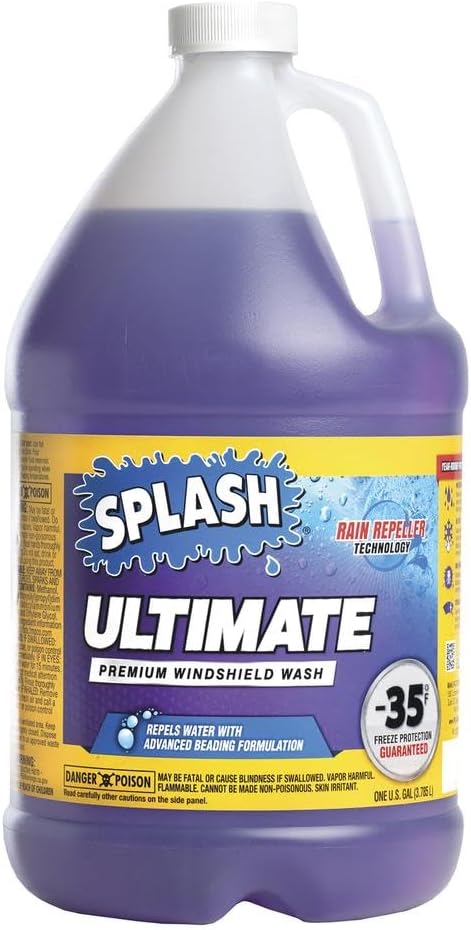 SPLASH® Ultimate All-Season Windshield Washer Fluid (1 Gallon) (-35° F)