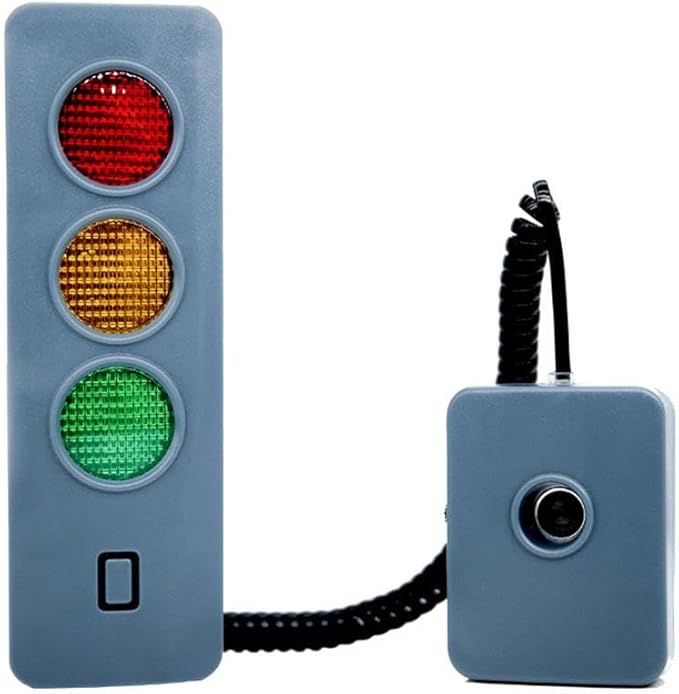 Garage Parking Aid with Led Light, Garage Parking Sensor 3 Color Changing Flashing Distance Indicator, Alarm Signal, Garage Safe Warning Light, Auto Parking System Assist for Car Stop Indicator