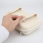 Car Tissue Holder, Sun Visor Napkin Holder, Car Visor Tissue Holder, Luxury PU Leather Backseat Tissue Case Holder (Beige)