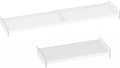 Adjustable Closet Shelves Divider, Expandable Metal Hanging Shelves Closet Separator for Closet Cabinet Wardrobe Cupboard Bed