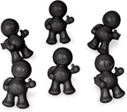 Little Joe 96405-6PK Black Velvet Scent Car Air Freshener Vent Clip, Fights Odors for up to 45 Days, Long-Lasting Freshness, 