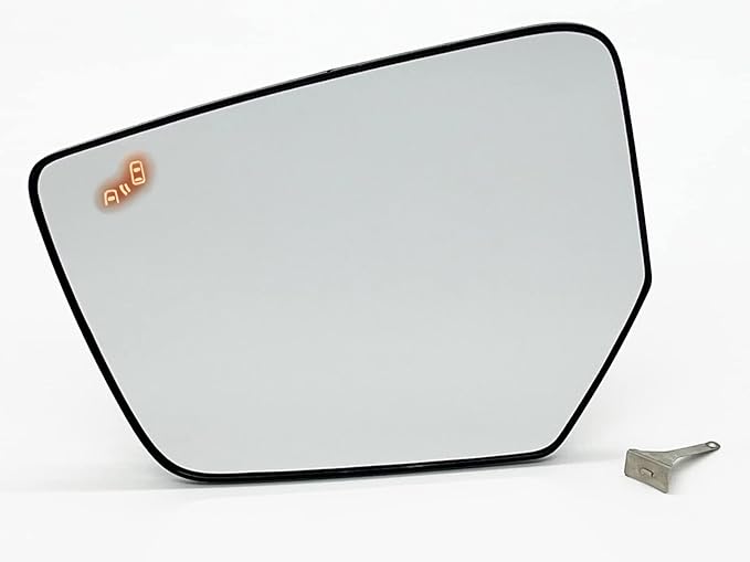 APA Replacement for Exterior Rear View Mirror Glass 2014-2020 Impala 2014 Impala Eco Power Heated with Blind Spot Sensor Driver Left Side 23428164 GM1324219